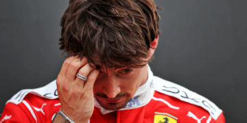 Charles Leclerc and Ferrari saw their pace fall away in Japan