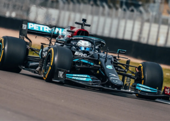Doriane Pin became the first woman to drive a Mercedes F1 car