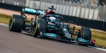 Doriane Pin became the first woman to drive a Mercedes F1 car