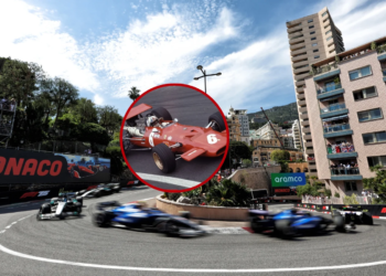 Watch: Ferrari legend crashes classic F1 car in Monaco Historic GP