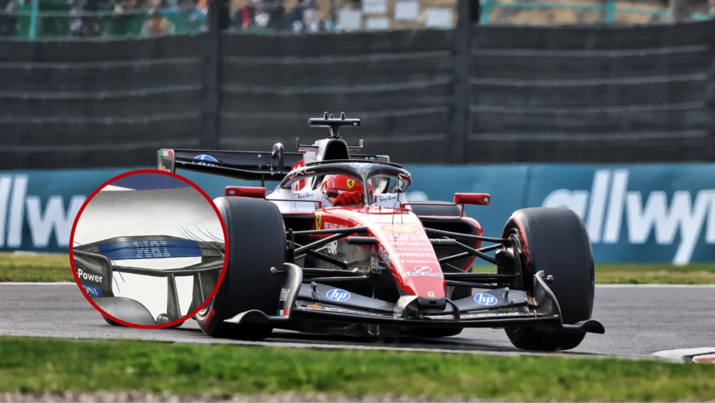 Ferrari has been testing its new wing again