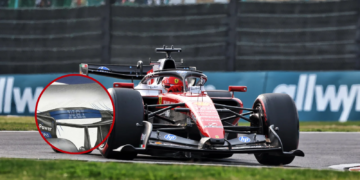Ferrari has been testing its new wing again