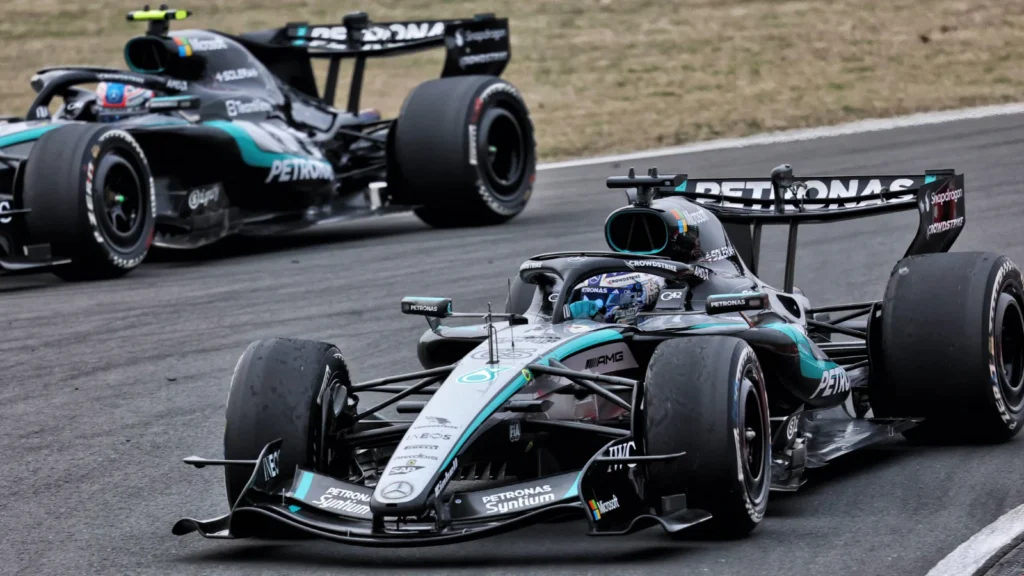 The two Mercedes drivers look set to battle for the title in 2026