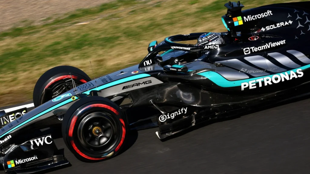 George Russell has has struggled in the last two races 