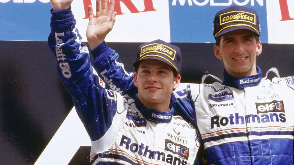 Jacques Villeneuve cited former Williams partner Damon Hill as a tougher opponent