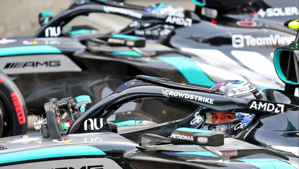 Kimi Antonelli currently holds a nine point advantage over his teammate