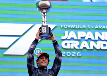 With two wins in three Grands Prix, Kimi Antonelli leads the F1 championship