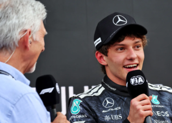 Kimi Antonelli is now leading the Drivers' Championship