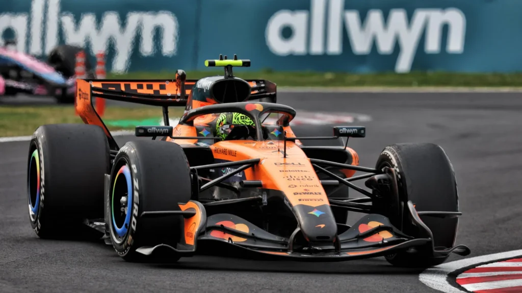 The closing speeds of the 2026 cars are a major concern to Lando Norris 