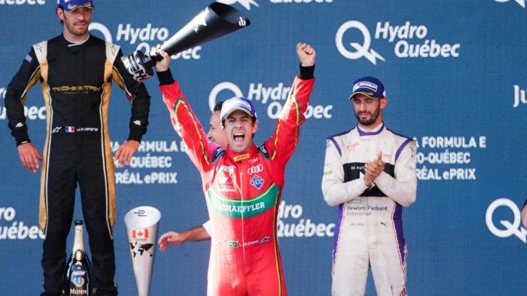 Been there, done that: Lucas di Grassi became a Formula E champion, in more ways than one