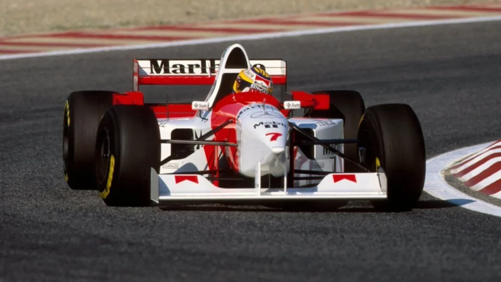Blundell found himself driving for McLaren after Mansell's departure