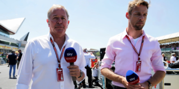 Martin Brundle and Jenson Button have shared air time on Sky for several years