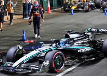 Max Verstappen must surely feel envy at the speed of Mercedes in F1 right now