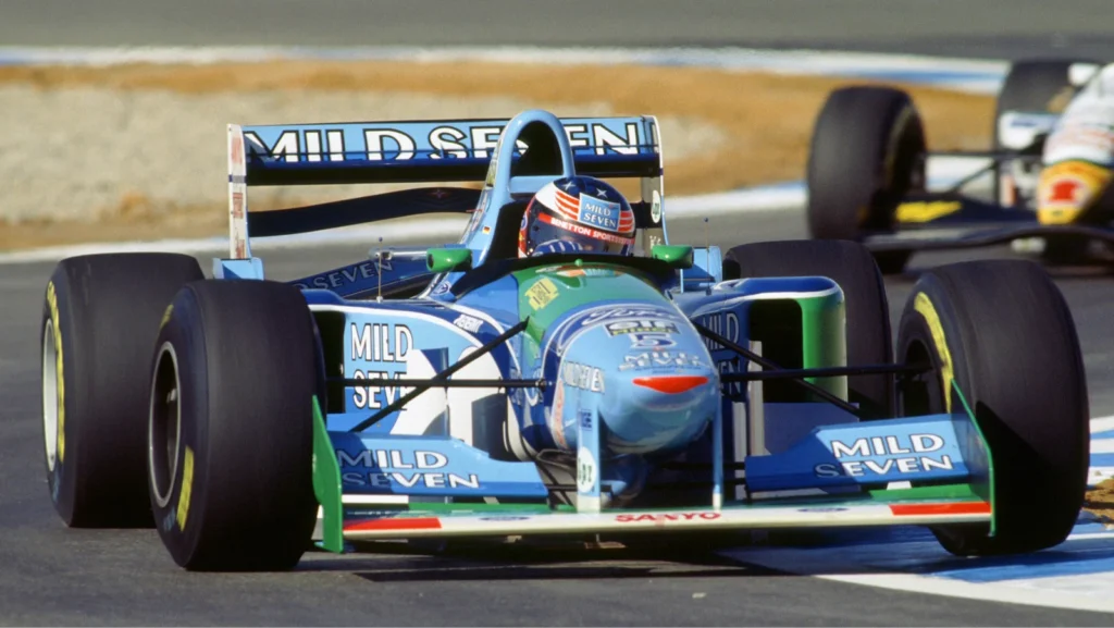 The Benetton B194 remains one of F1's most controversial cars 
