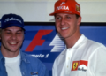 Michael Schumacher faced Jacques Villeneuve for the F1 title in 1997, with a controversial finish