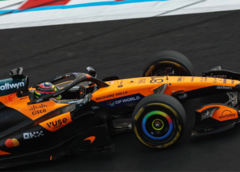 Oscar Piastri did not complete as much time as he would have liked