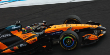 Oscar Piastri did not complete as much time as he would have liked