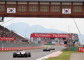 Adrian Sutil (GER) Sahara Force India VJM06. 06.10.2013. Formula 1 World Championship, Rd 14, Korean Grand Prix, Yeongam, South Korea, Race Day.