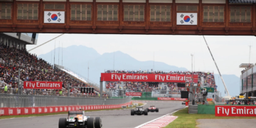 Adrian Sutil (GER) Sahara Force India VJM06. 06.10.2013. Formula 1 World Championship, Rd 14, Korean Grand Prix, Yeongam, South Korea, Race Day.