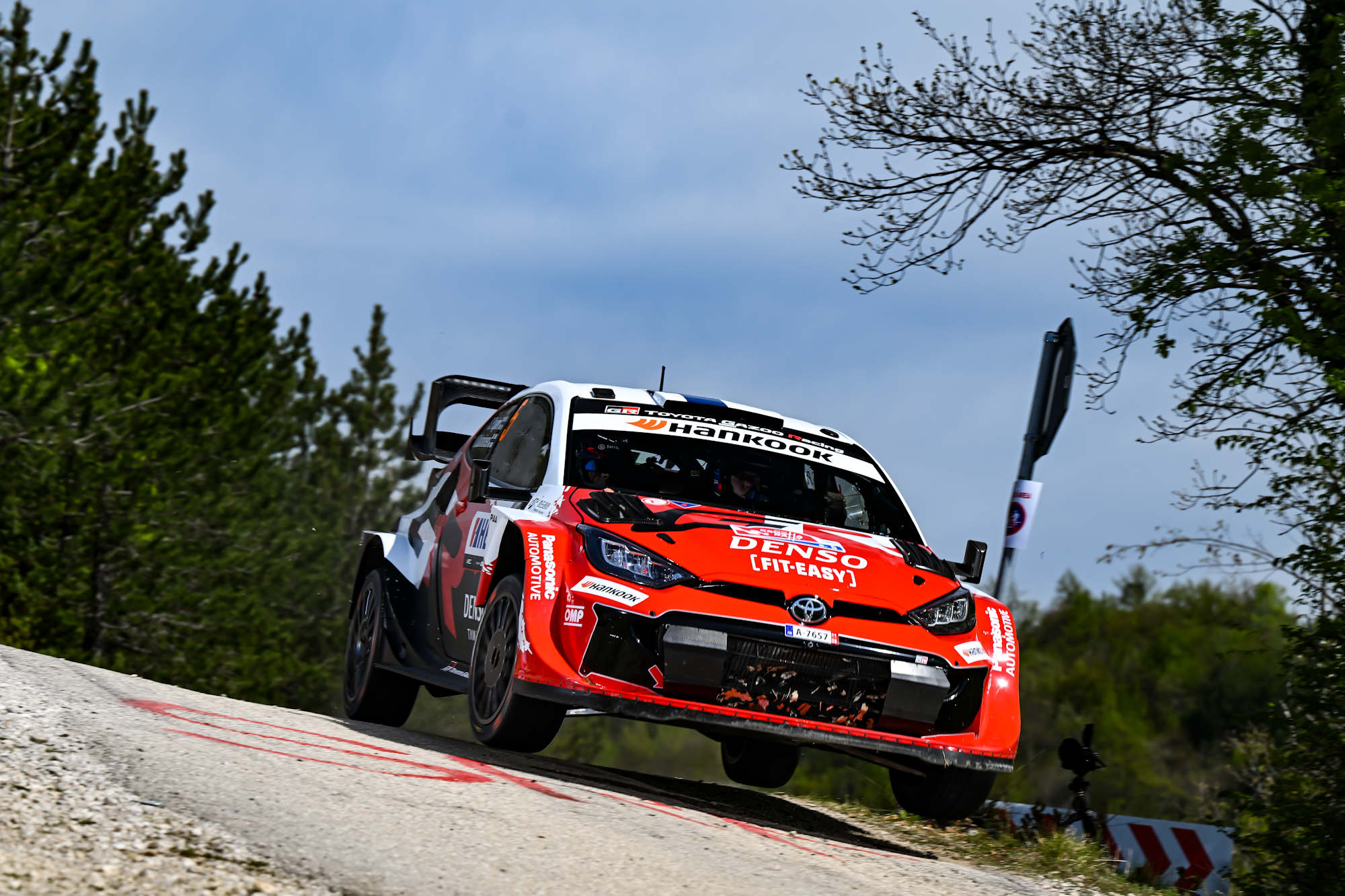 Sami Pajari extends lead after dramatic opening day on WRC Rally Croatia
