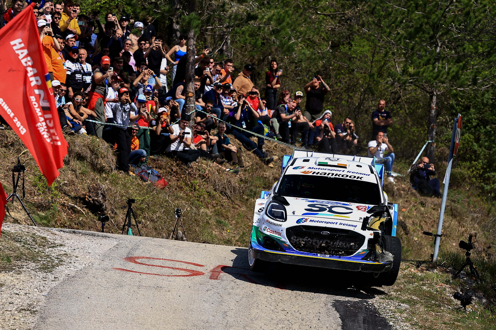 Jon Armstrong succumbs to Croatia stages
