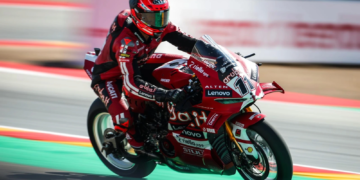Nicolo Bulega dominates Race 2 at Aragon WorldSBK to extend his winning streak