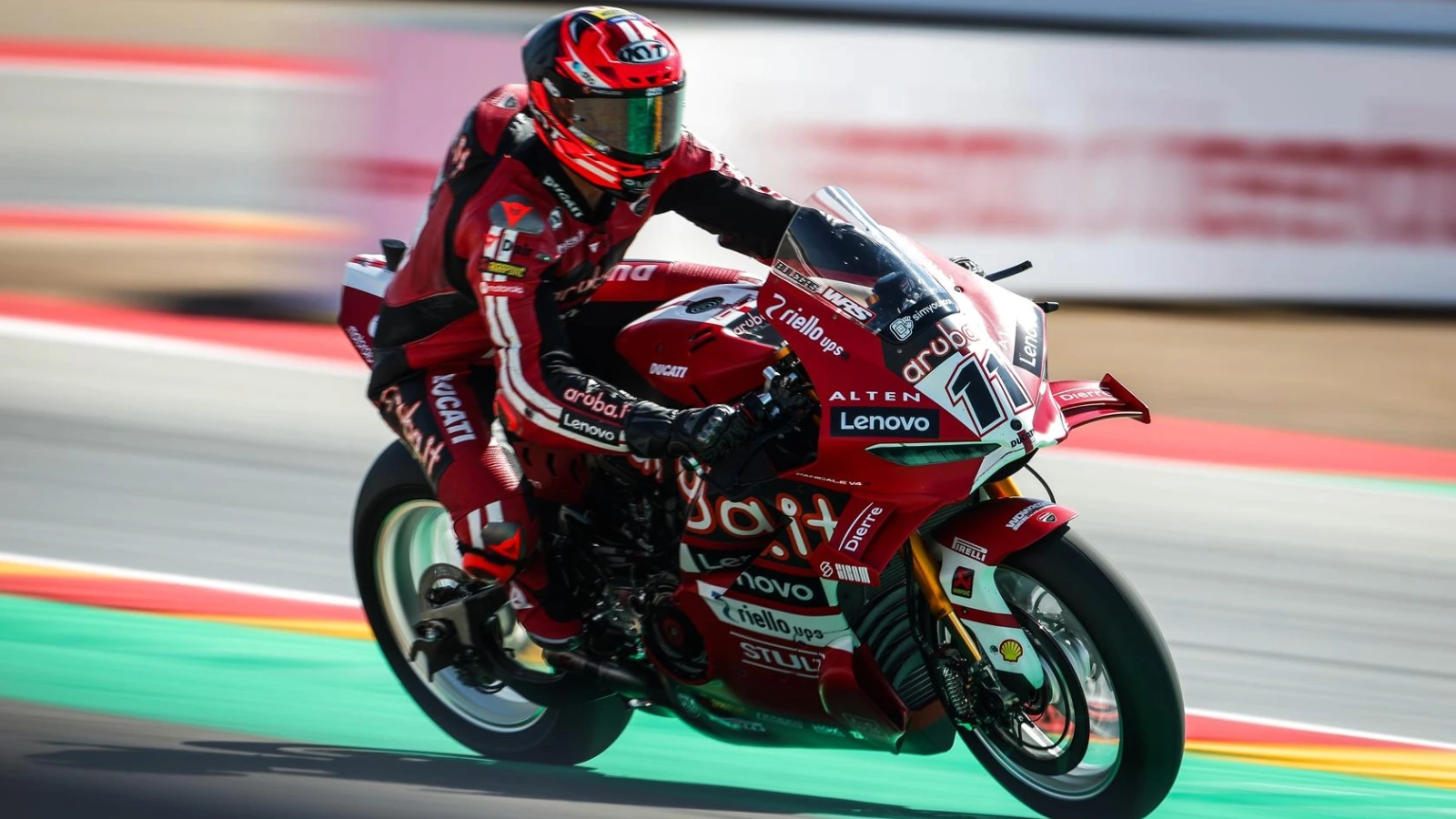 Nicolo Bulega dominates Race 2 at Aragon WorldSBK to extend his winning streak