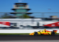 Palou's bright yellow DHL car was once again quickest of the session. Photo: Kevin Dejewski