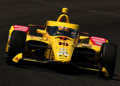 Palou's yellow #10 entry was quickest. Photo: IndyCar - James Black