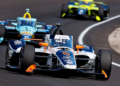O'Ward showed pace in groups and in solo runs. Photo: IndyCar - Paul Hurley
