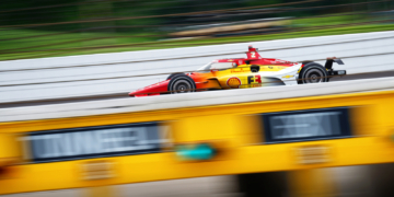 Newgarden appeared to show he has a car that can make moves on race day. Photo: Kevin Dejewski