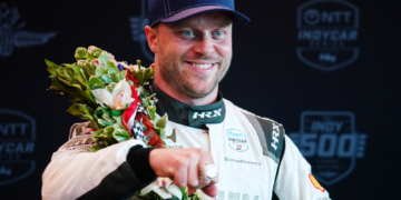 Rosenqvist etched his name into the history books with his victory. Photo: Kevin Dejewski