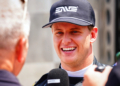 Schumacher finished on the lead lap in his debut 500. Photo: Kevin Dejewski