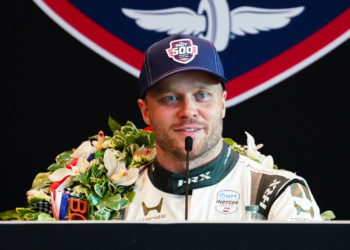 Rosenqvist will be smiling even more once he receives his record earnings payout. Photo: Kevin Dejewski