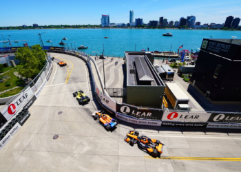 The streets of Detroit served up a rough and tumble event. Photo: Kevin Dejewski