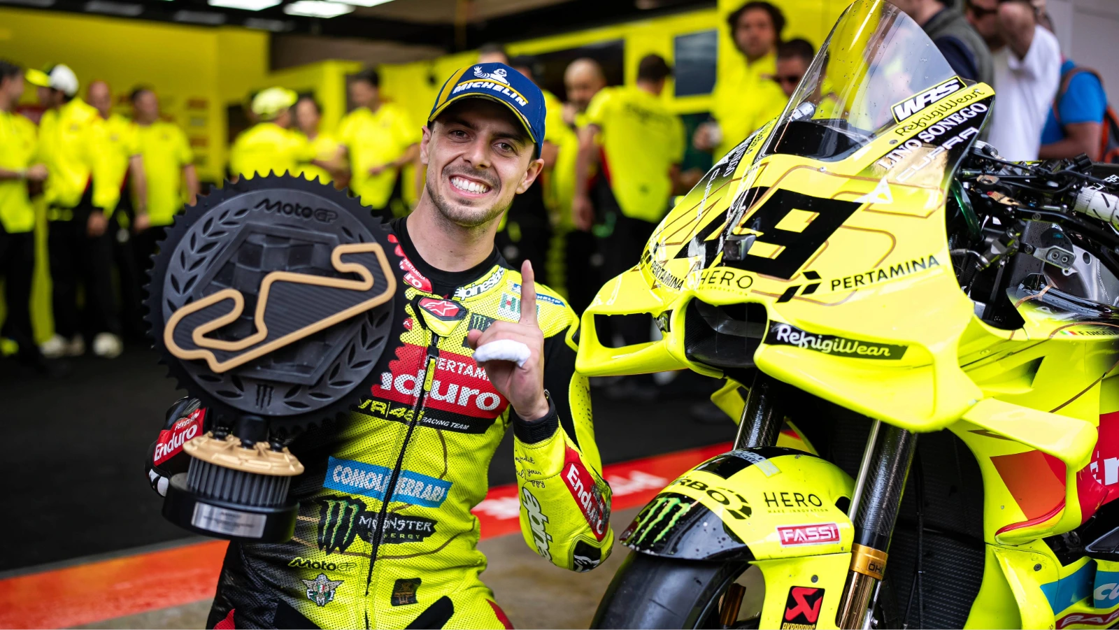 How Fabio Di Giannantonio went from fighting for a MotoGP ride to becoming Ducati’s championship-leading rider