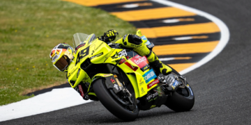 Fabio Di Giannantonio set the pace in the second Mugello MotoGP practice session