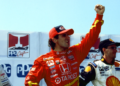 Alex Zanardi triumphant - a sight we came to be used to, before and after his accident