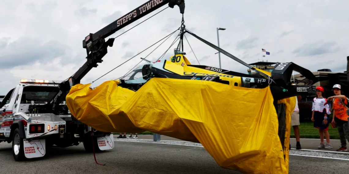 Alexander Rossi has undergone surgery following high speed Indy 500 practice crash