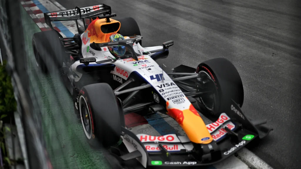Arvid Lindblad backed up his eighth place in the Sprint with ninth in qualifying for the GP