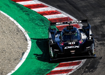 Louis Deletraz claims IMSA pole for Cadillac at Laguna Seca
