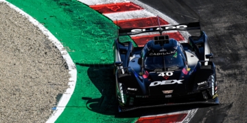 Louis Deletraz claims IMSA pole for Cadillac at Laguna Seca