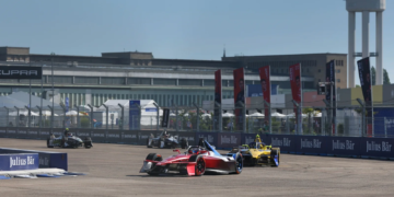 It was an exciting second race at the Berlin E-Prix