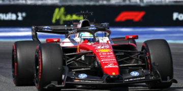 Charles Leclerc has been hit with a 20 second time penalty following the Miami GP