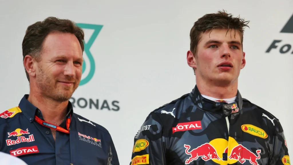 Christian Horner and Max Verstappen ended-up enjoying a fruitful partnership