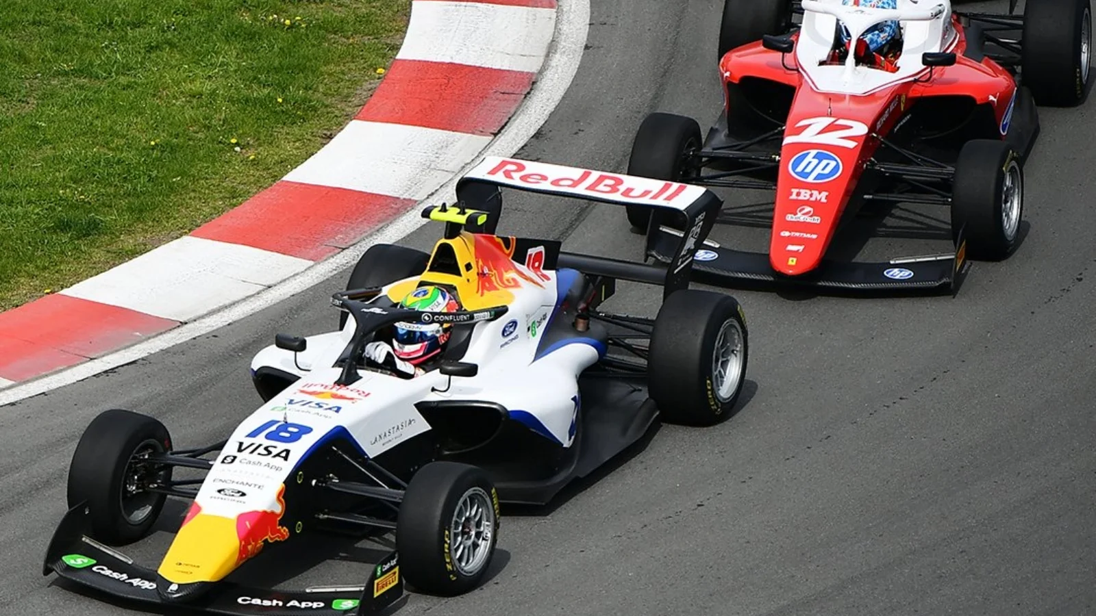 F1 Academy Reverse Grid race in Montreal. Photo: F1 Academy via X