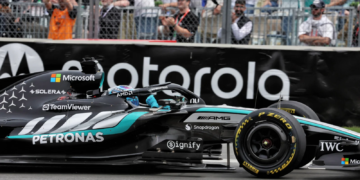 George Russell took pole position for the F1 Canadian GP
