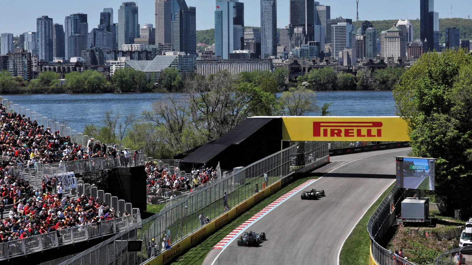 Qualifying for the F1 Canadian GP produced a thrilling result
