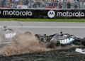 The Mercedes duo got too close for comfort in the F1 Canada Sprint