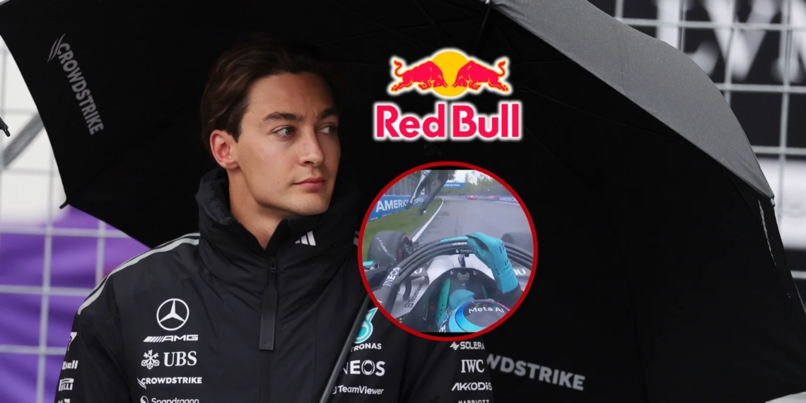 Red Bull fires amusing George Russell jibe after F1 Canadian GP DNF